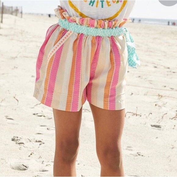 Matilda Jane She Sells Seashells Shorts Girls Size 4 So comfortable and breezy f - Picture 1 of 6